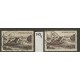 FRANCIA 1949 Yv. 843a VARIEDAD DE COLOR ESTAMPILLA USADA