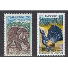 FAUNA ANDORRA SERIE COMPLETA MINT OSOS