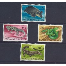 PAPUA NEW GUINEA SERIE COMPLETA MINT FAUNA Y FAUNA MARINA