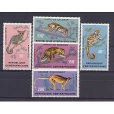 REPUBLIQUE CENTRAFRICAINE SERIE COMPLETA MINT FAUNA