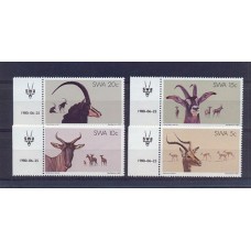 SUD WEST AFRICA SWA SERIE COMPLETA MINT FAUNA ANTILOPES