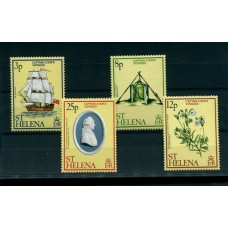 ST.HELENA BARCOS FLORES SERIE COMPLETA NUEVA MINT