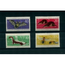 FAUNA ALEMANIA DEMOCRATICA ISECTOS SERIE COMPLETA NUEVA MINT