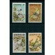 LESOTHO INSECTOS FLORA SERIE COMPLETA NUEVA MINT