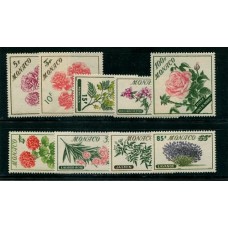 FLORES MONACO SERIE COMPLETA DE ESTAMPILLAS MINT FLORA Yv. 514/22