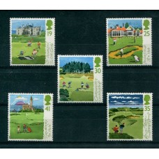 GOLF INGLATERRA SERIE COMPLETA de ESTAMPILLAS MINT DEPORTES