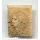 FRANCIA 1870 Yv. 43B ESTAMPILLA USADA, CON MINIMOS ADELGAZAMIENTOS SOLO VISIBLES AL DORSO 100 Euros