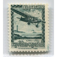 ESPAÑA 1938 Yv. A194A ESTAMPILLA NUEVA CON GOMA € 30 EDIFIL € 36