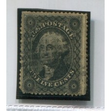 ESTADOS UNIDOS Yv. 014 ESTAMPILLA DE 1857 MUY BUEN EJEMPLAR 200 EUROS