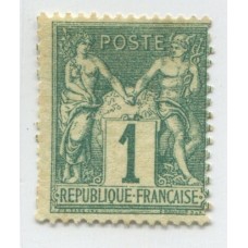 FRANCIA 1876 Yv. 061 MUY BUEN SELLO NUEVO SIN GOMA 200 Euros