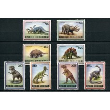 DINOSAURIOS SERIE COMPLETA DE ESTAMPILLAS MINT