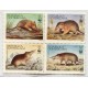 WWF DOMINICANA SERIE COMPLETA DE ESTAMPILLAS MINT FAUNA