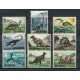 DINOSAURIOS SAN MARINO SERIE COMPLETA DE ESTAMPILLAS MINT