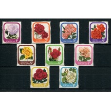 ROSAS FLORES SERIE COMPLETA DE ESTAMPILLAS MINT NUEVA ZELANDA