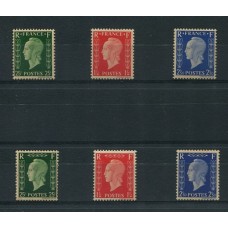 FRANCIA 1945 Yv. 701A/F RARISIMA SERIE COMPLETA NUEVA HERMOSA 426 EUROS