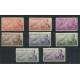 ESPAÑA 1941 Yv. AEREO 217/23A ESTAMPILLAS NUEVAS MINT SERIE COMPLETA Yv. 25 EUROS EDIFIL 45 EUROS