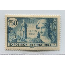 FRANCIA 1937 Yv. 336 ESTAMPILLA NUEVA MINT 4,75 EUROS