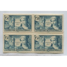 FRANCIA 1937 Yv. 336 ESTAMPILLA NUEVA CUADRO MINT 19 EUROS