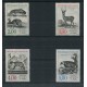 FRANCIA FAUNA SERIE COMPLETA DE ESTAMPILLAS NUEVAS MINT