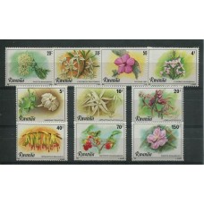 FLORES RUANDA 1981 SERIE COMPLETA DE ESTAMPILLAS NUEVAS MINT