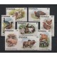 FAUNA VARIADA ANIMALES DE GRANJA RUANDA SERIE COMPLETA DE ESTAMPILLAS NUEVAS MINT