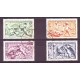 FRANCIA 1949 Yv. 859/62 SERIE COMPLETA USADA