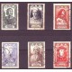 FRANCIA 1946 Yv. 765/70 SERIE COMPLETA PERSONALIDADES