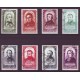 FRANCIA 1948 Yv. 795/802 SERIE COMPLETA USADA PERSONALIDADES