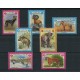 ELEFANTES FAUNA AFGANISTAN SERIE COMPLETA DE ESTAMPILLAS MINT