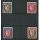 FRANCIA 1937 Yv. 348/51 RARA SERIE COMPLETA DE ESTAMPILLAS NUEVAS DE HERMOSA CALIDAD 240 Euros