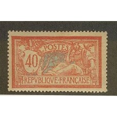 FRANCIA 1900 Yv. 119d ESTAMPILLA NUEVA VARIEDAD PAPEL GC 30 EUROS