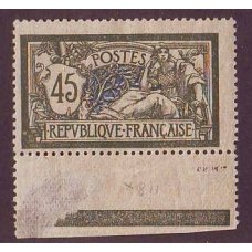 FRANCIA 1907 Yv. 143d ESTAMPILLA NUEVA MAGNIFICA CALIDAD VARIEDAD PAPEL GC 45 EUROS