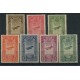 ETHIOPIA 1931 YV. A 11/7 SERIE COMPLETA DE ESTAMPILLAS MINT AVIONES 24 EUROS