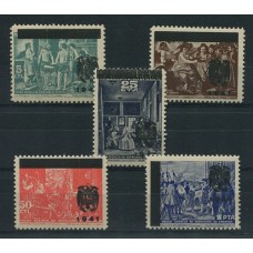 ESPAÑA 1938 SERIE COMPLETA DE ESTAMPILLAS EDIFIL NE 35/9 MINT 56 Euros