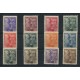 ESPAÑA 1939 Yv. 664/75 SERIE COMPLETA DE ESTAMPILLAS NUEVAS CON GOMA, ESTUPENDA CALIDAD Y RARA Yv. 250 EUROS EDIFIL 308 EUROS