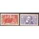 FRANCIA 1936 Yv. 318/9 SERIE COMPLETA DE ESTAMPILLAS NUEVAS MINT