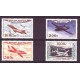 FRANCIA Yv. AEREO 30/3 SERIE COMPLETA DE ESTAMPILLAS MINT AVIONES RARA 350 EUROS