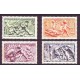 FRANCIA 1949 Yv. 859/62 SERIE COMPLETA DE ESTAMPILLAS NUEVAS MINT