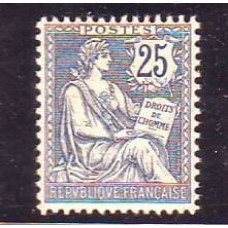 FRANCIA 1902 Yv. 127 ESTAMPILLA NUEVA MAGNIFICA CALIDAD 100 EUROS