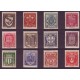 FRANCIA 1941 Yv. 526/37 SERIE COMPLETA DE ESTAMPILLAS NUEVAS CON GOMA