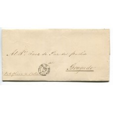 ARGENTINA 1871 SOBRE PLIEGO COMPLETO CON MATASELLO BUENOS AIRES C