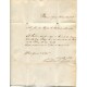 ARGENTINA SERVICIO OFICIAL 1862 SOBRE PLIEGO COMPLETO DEL MINISTERIO DE MARINA FIRMADO POR JUAN ANDRES GELLY Y OBES NOMBRANDO AL JEFE DE POLICIA DE MERCEDES