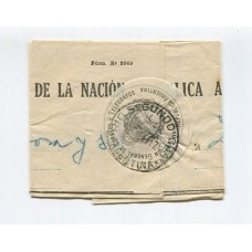 ARGENTINA 1944 SOBRE TELEGRAMA CON CIERRE OFICIAL TELEGRAFOS