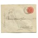 ARGENTINA 1905 ENTERO POSTAL SOBRE CIRCULADO CON MATASELLO FRIAS SANTIAGO DEL ESTERO