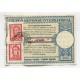 ARGENTINA 1967 CUPON DE RESPUESTA INTERNACIONAL ENTERO POSTAL DE $ 1 DE FACIAL RESELLADO $ 12 + SELLOS DE SAN MARTIN DE $ 8 y $ 10