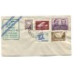 ARGENTINA 1960 SOBRE CIRCULADO PRIMER VUELO A INGLATERRA
