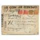 ARGENTINA 1918 CARTA CIRCULADA A DINAMARCA CON DOBLE CENSURA Y RETENIDA POR LA MISMA POR CONTENIDO INCONVENIENTE MUY RARA