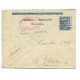 ARGENTINA 1939 ENTERO POSTAL SOBRECARGADO SERVICIO OFICIAL VK 6