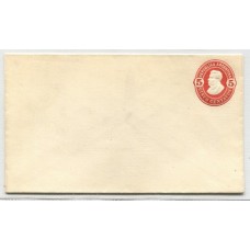 ARGENTINA 1876 ENTERO POSTAL SOBRE NUMERO 1 HERMOSA CALIDAD