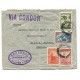 ARGENTINA 1938 CORREO AEREO CARTA CIRCULADA A ALEMANIA POR CONDOR LUFTHANSA CON ALTO FRANQUEO